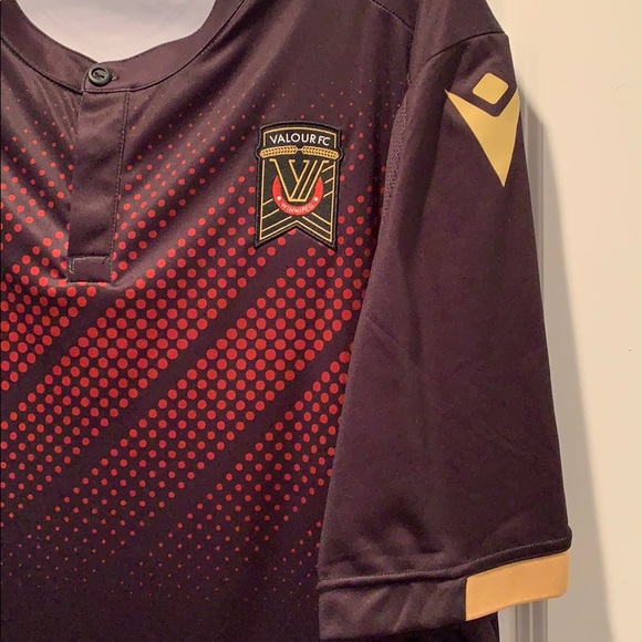 VALOUR FC Soccer Jersey Adult Away Match Macron Big and Tall - Picture 7 of 15